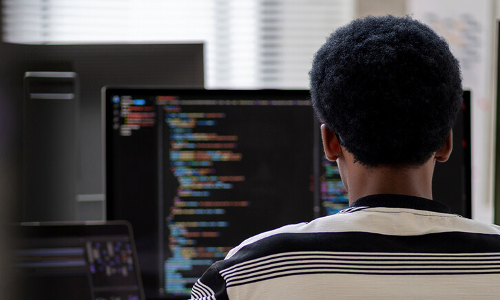 Person coding