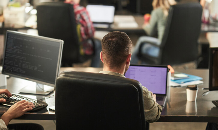 People using PC computers