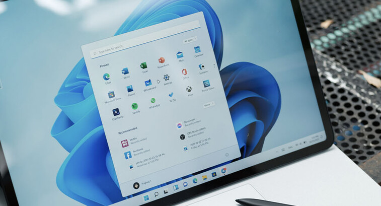 Windows 11 tablet