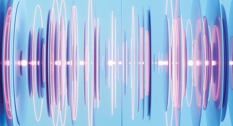 AI and networking abstract image