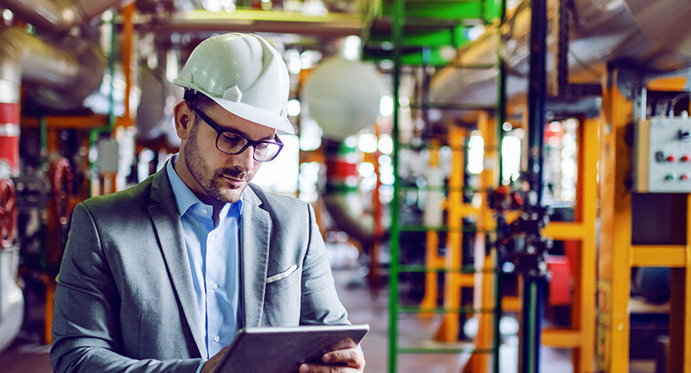 IT leader in energy and utilities factory