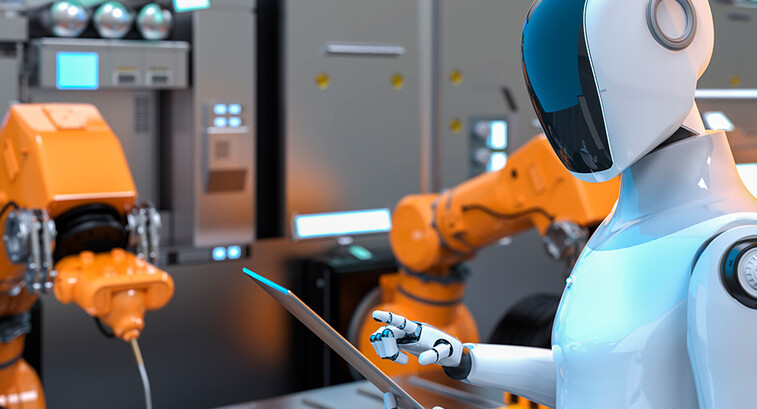 robot assembly line