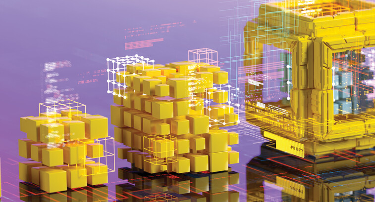 Abstract image of large language models 