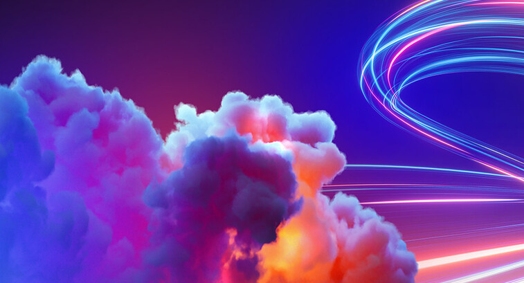 Abstract image of cloud