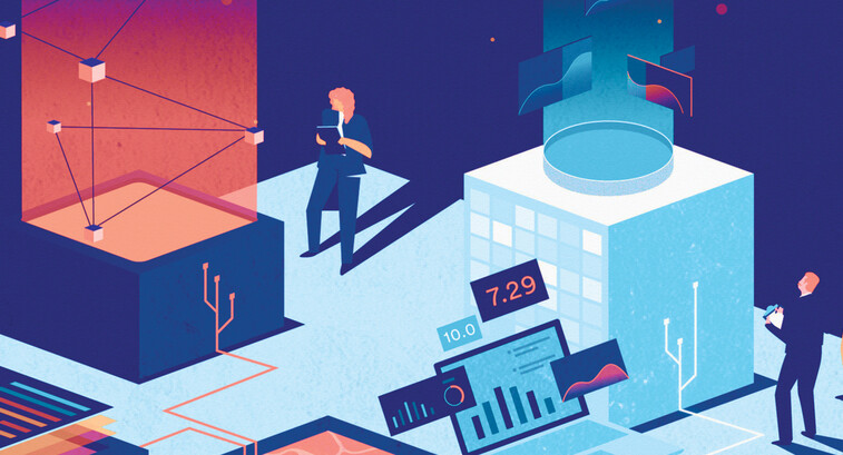Illustration of Industrial IoT