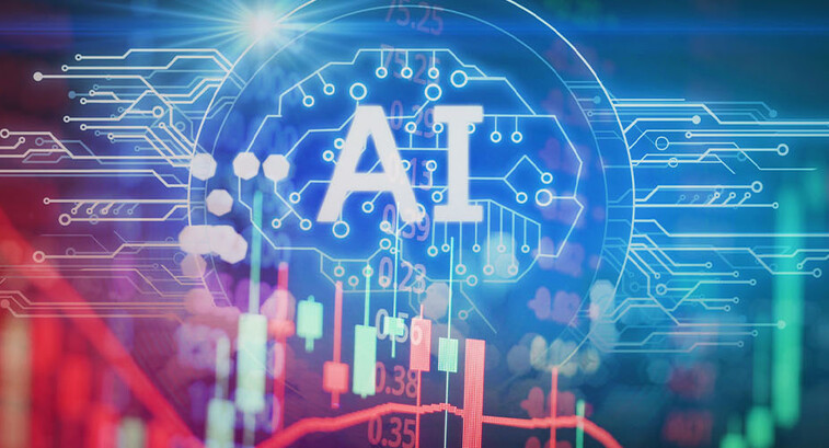 Financial AI concept