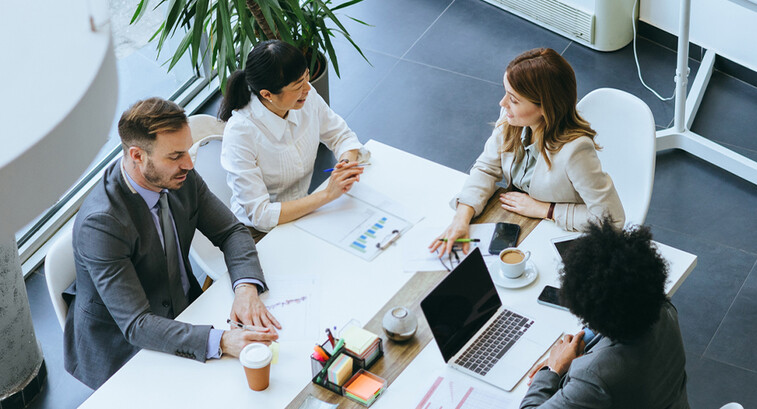 Small business meeting