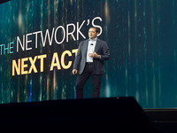 Businesses can reinvent themselves with help from advanced networking, says Cisco CEO Chuck Robbins.