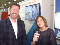 Indeed's Kevin Walker and BizTech's Vanessa Roberts