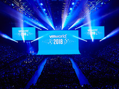 VMworld 2018 keynote on Aug. 27, 2018 