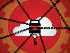 Vector illustration of security technology