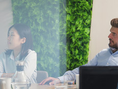 business meeting in a modern office working space