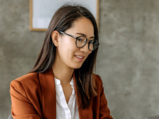 Person working in a small business