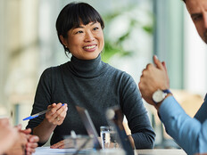 Group of people having a meeting