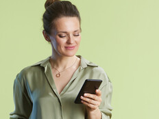 A woman in small business