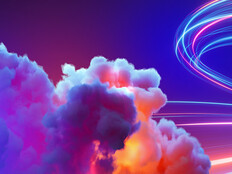 Abstract image of cloud