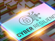Cyber resilience concept 