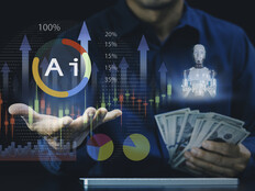 AI in banking concept