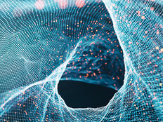 data gravity abstract concept art