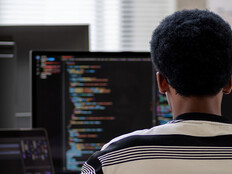 Person coding