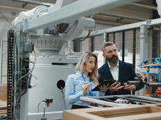 AI at a manufacturing facility