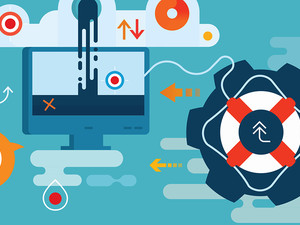 Disaster Recovery Illustration 