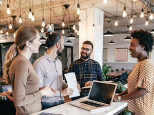 SMBpeople in coworking space