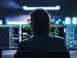 Person monitoring network activity