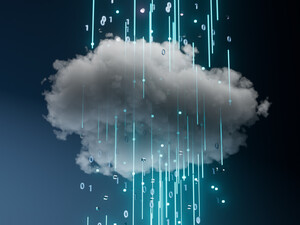 Cloud with digital light 