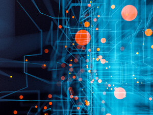 Abstract image of networking 