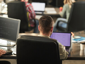 People using PC computers