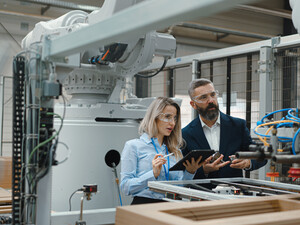 AI at a manufacturing facility