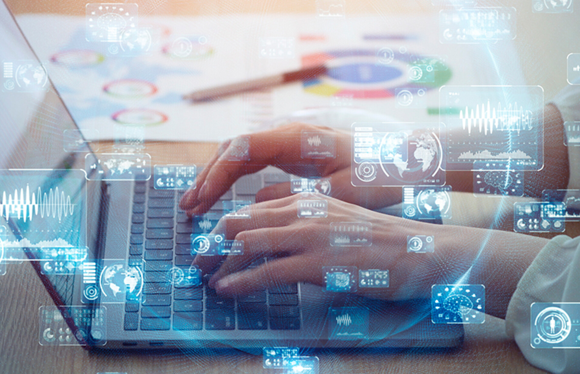 Business and technology concept