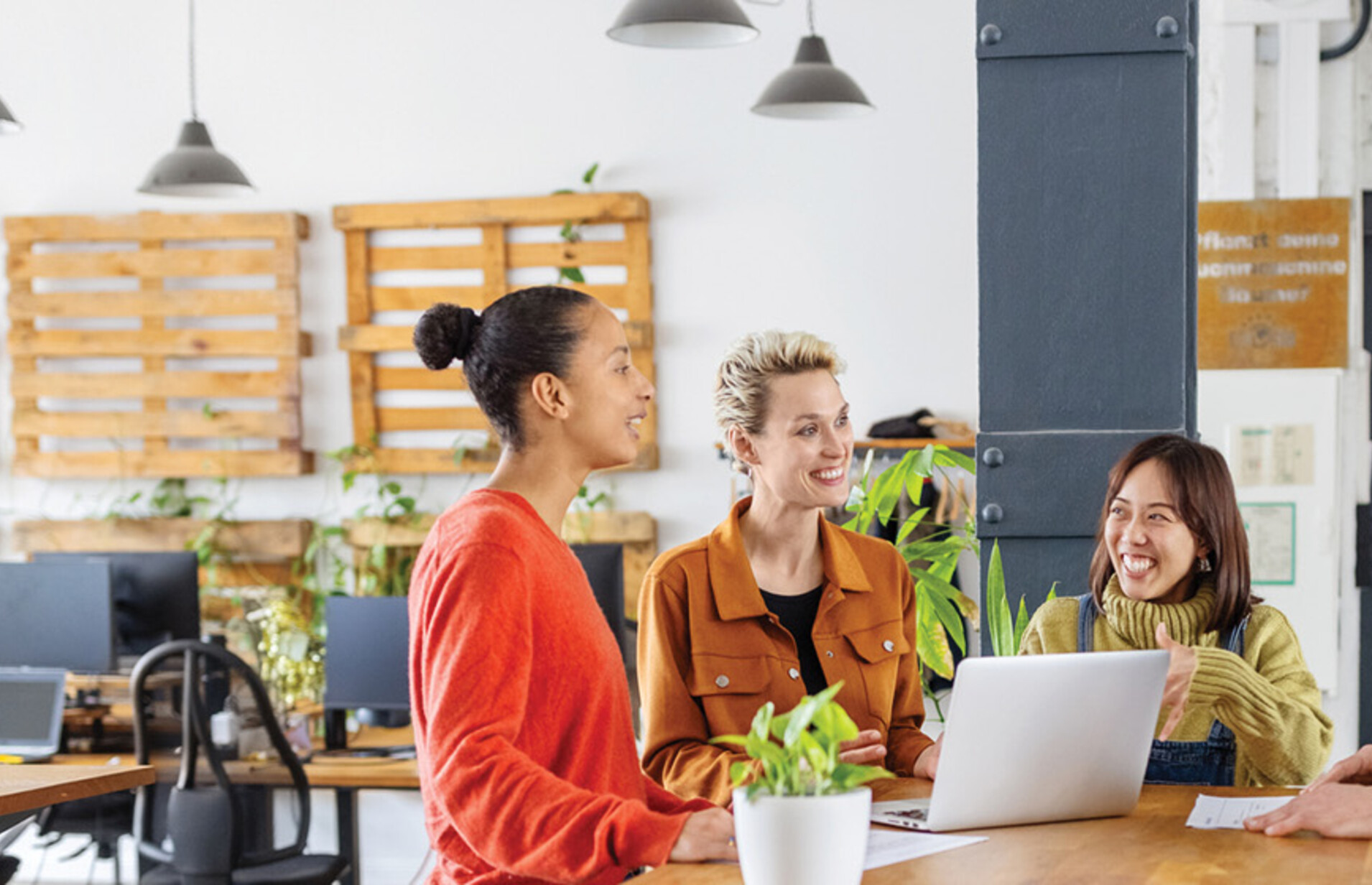 Business meeting in an office