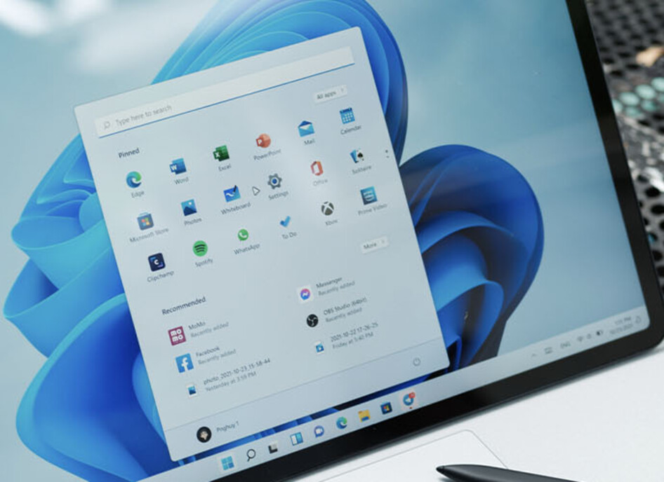 Windows 11 tablet