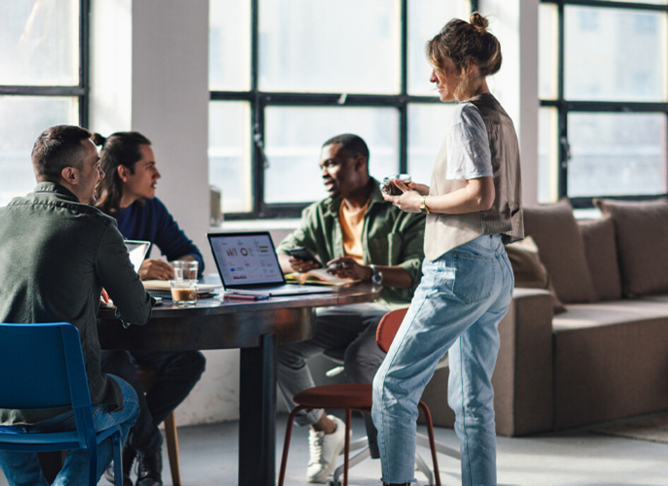 People meeting to start a business