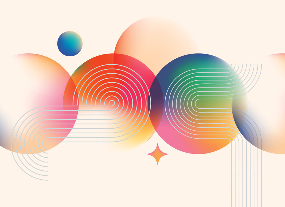 Abstract colorful graphic 