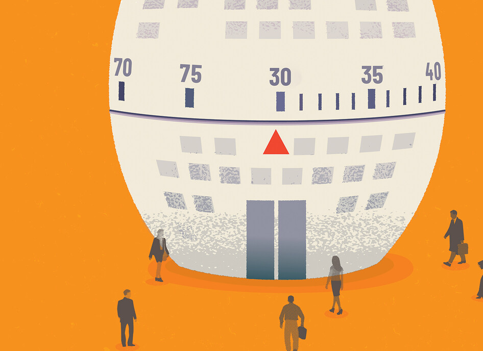 Illustrated image of an egg timer