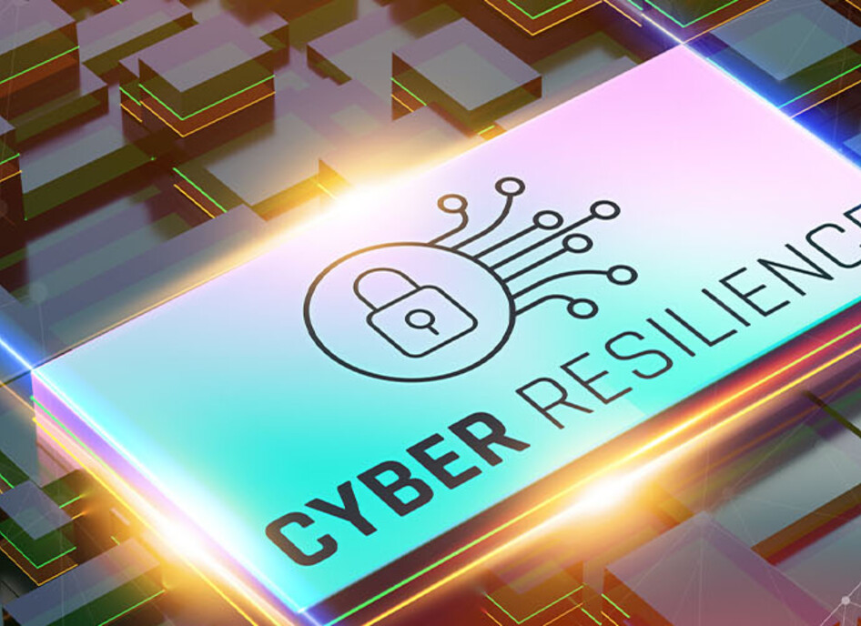 Cyber resilience concept 