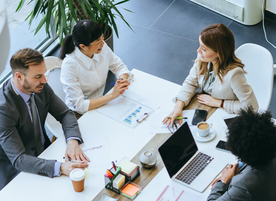 Small business meeting