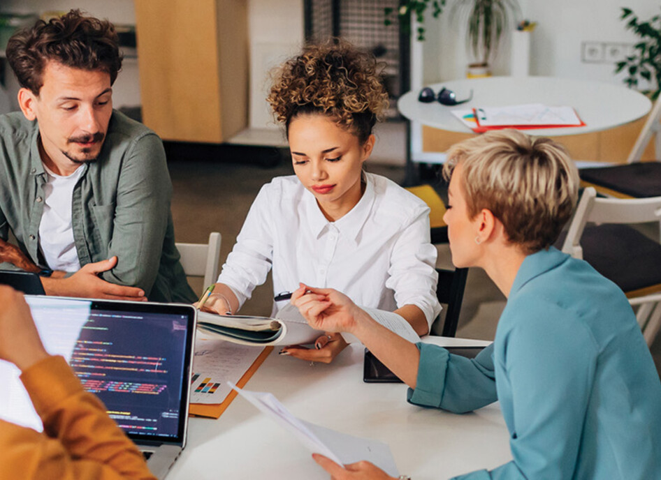 A team reviews an incident response plan