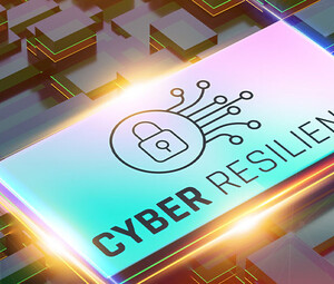 Cyber resilience concept 
