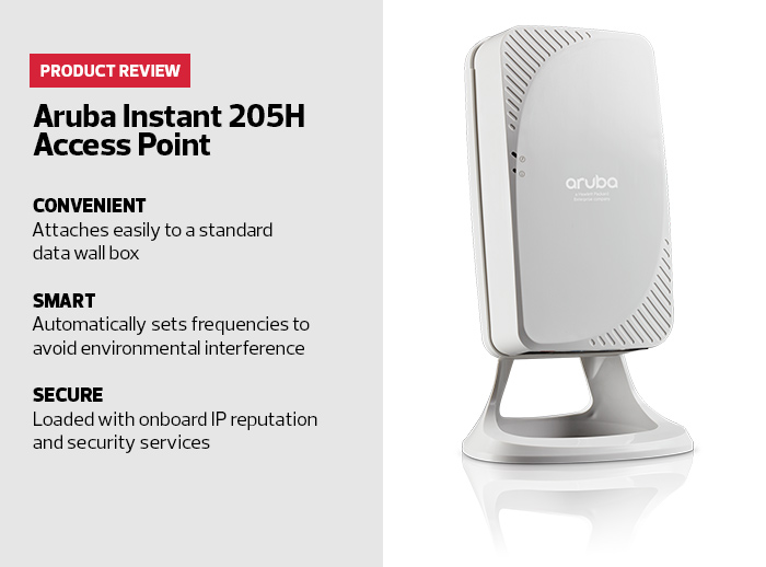 Review Aruba S Instant 5h Ap Delivers Secure And Fast Public Wireless Access Biztech Magazine