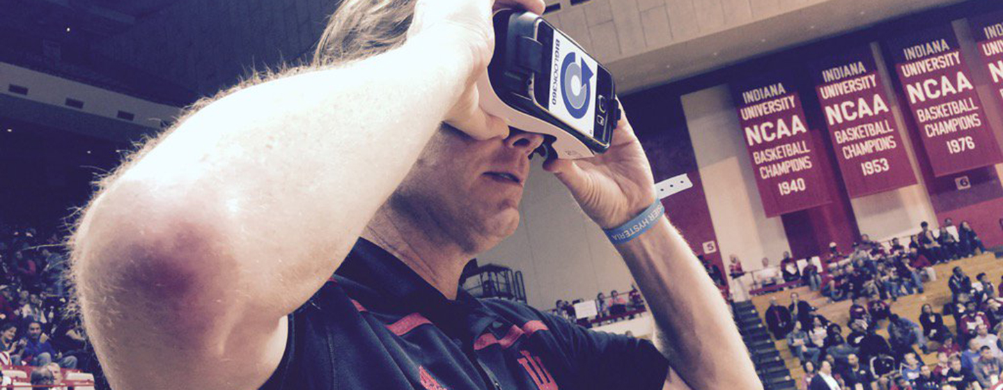 Indiana University virtual reality basketball