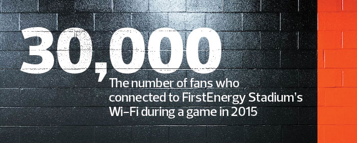 How the Cleveland Browns Made Their Wi-Fi Network Ready for Game Day