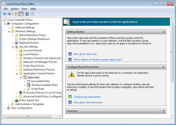 windows server 2012 applocker prevent internet explorer