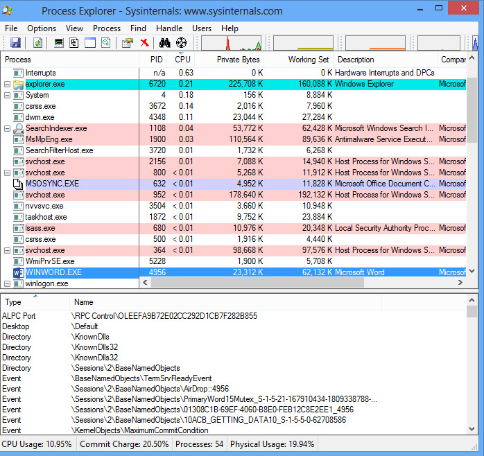 Process Explorer