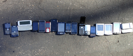 old mobile phones