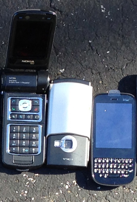 old smartphones