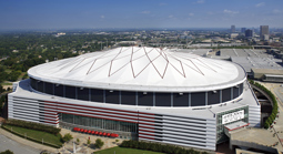 Georgia Dome overhead